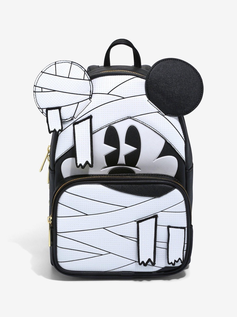 Disney Black & White Mummy Mickey Backpack | Her Universe | NWT